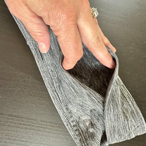 NATHAN Flap RUnning Belt Grey Size Large - Picture 4 of 6